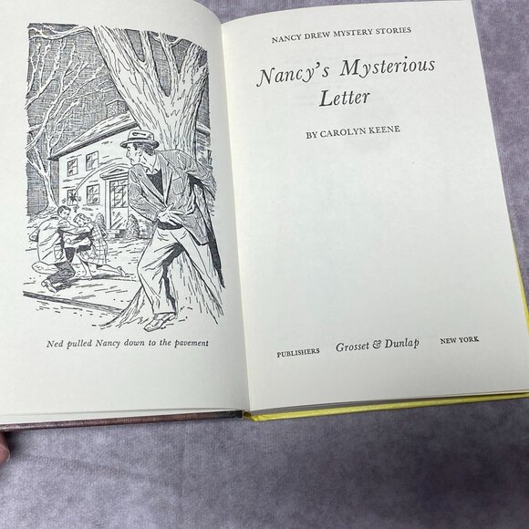 Nancy Drew Mystery Stories #8: Nancys Mysterious Letter By Carolyn Keene - Picture 2 of 8